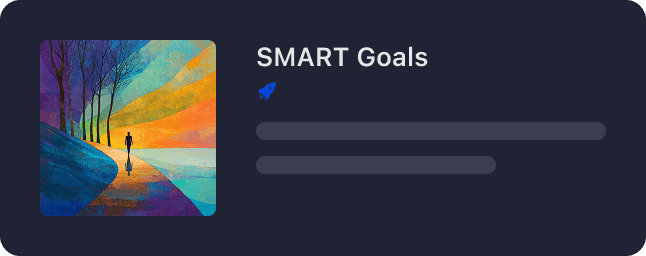 SMART Goals